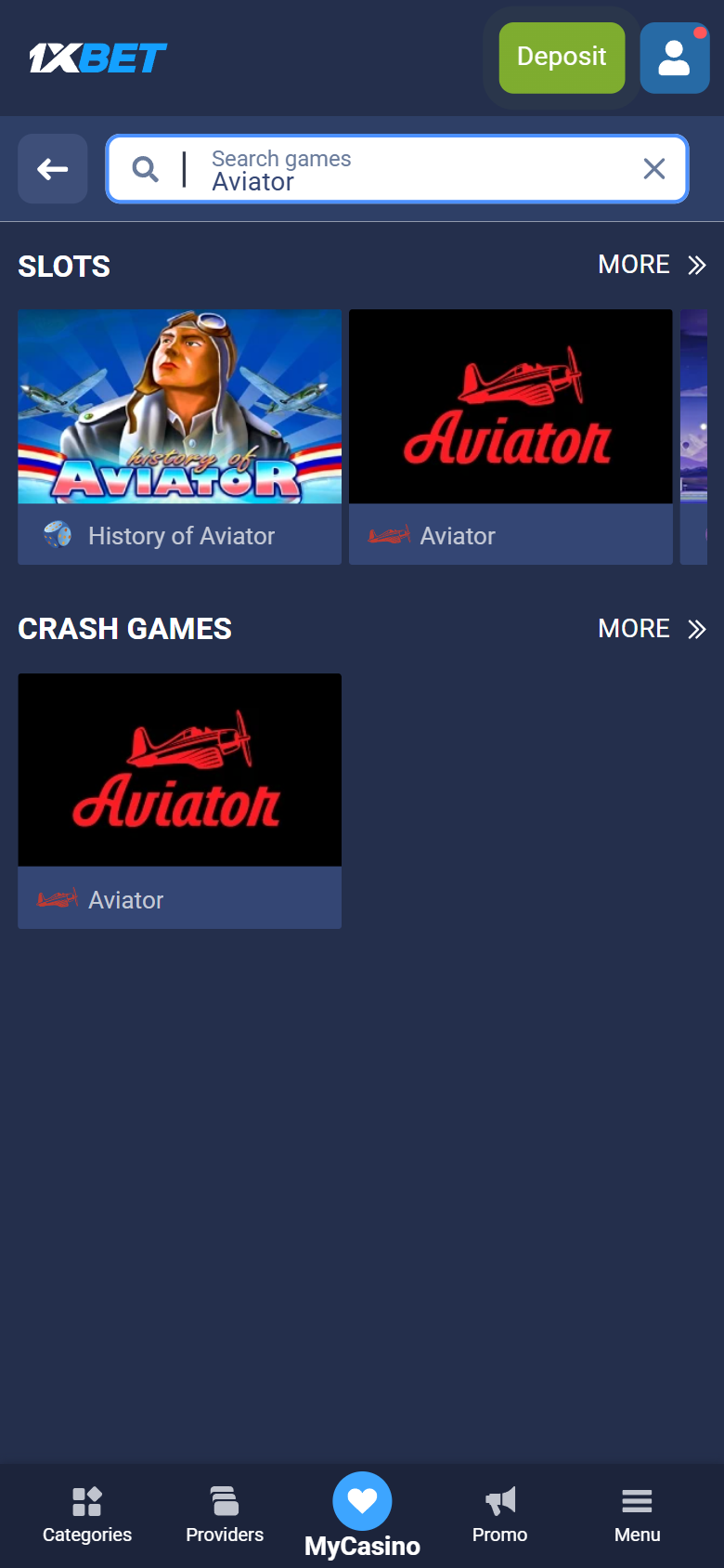 1xBet Aviator search — Casino search Crash Games Aviator not slot clones